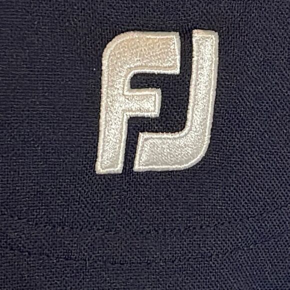 Titleist Foot Joy Polo Golf Shirt. Size Medium. Navy - Picture 5 of 8